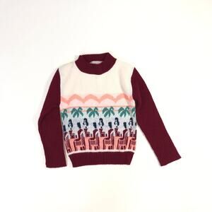 VINTAGE KIDS KNIT SWEATER SIZE 4/6